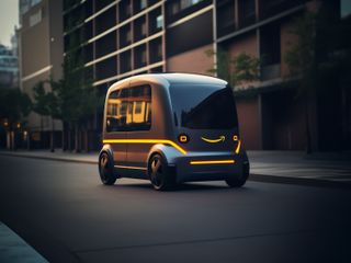 AI generated Amazon car