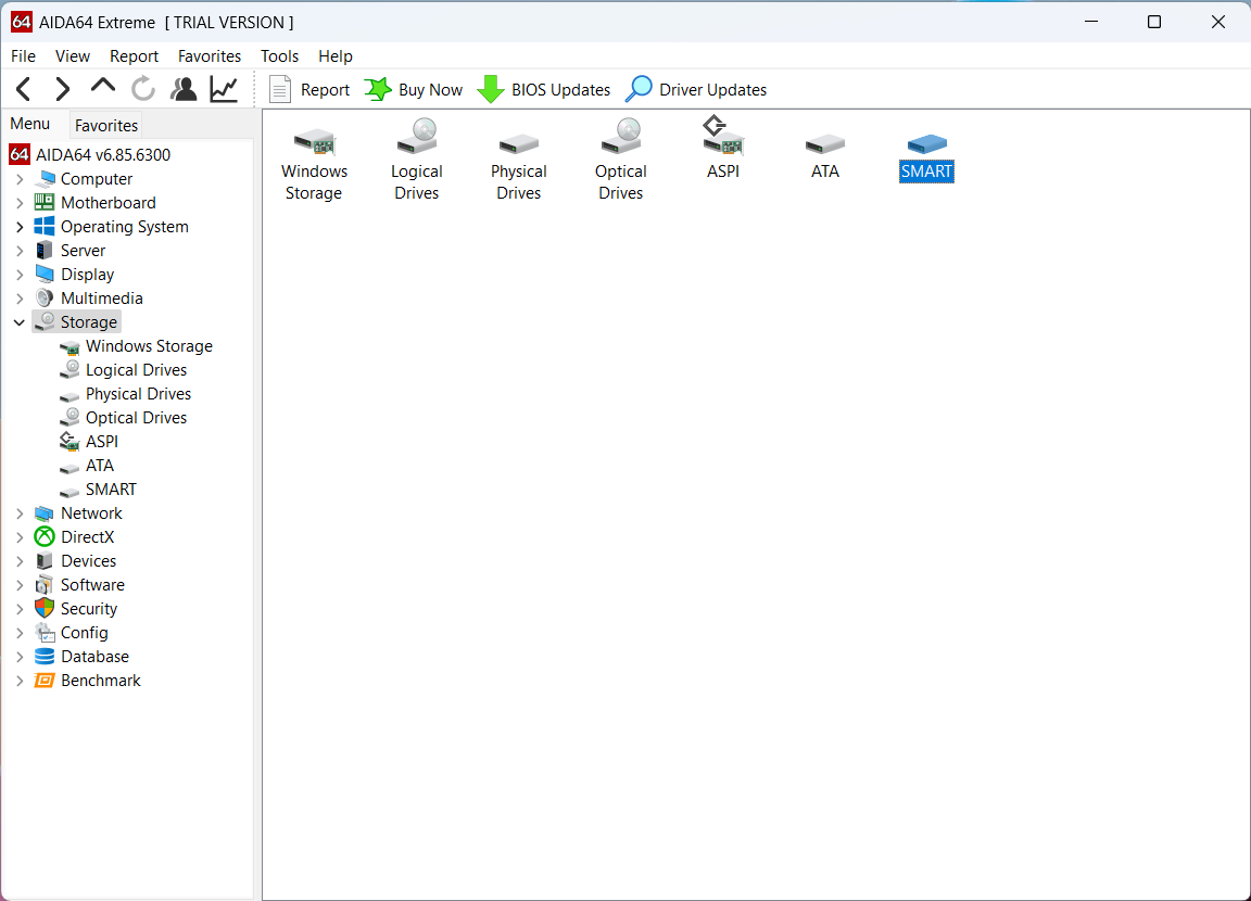 SSD Health in Windows