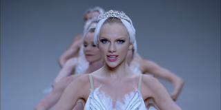 Taylor Swift in ballerina costume in Shake it Off music video