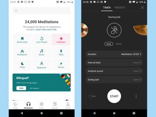 best relaxation apps: Insight Timer