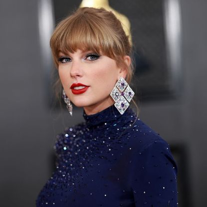 Taylor Swift attends the 65th Grammy Awards