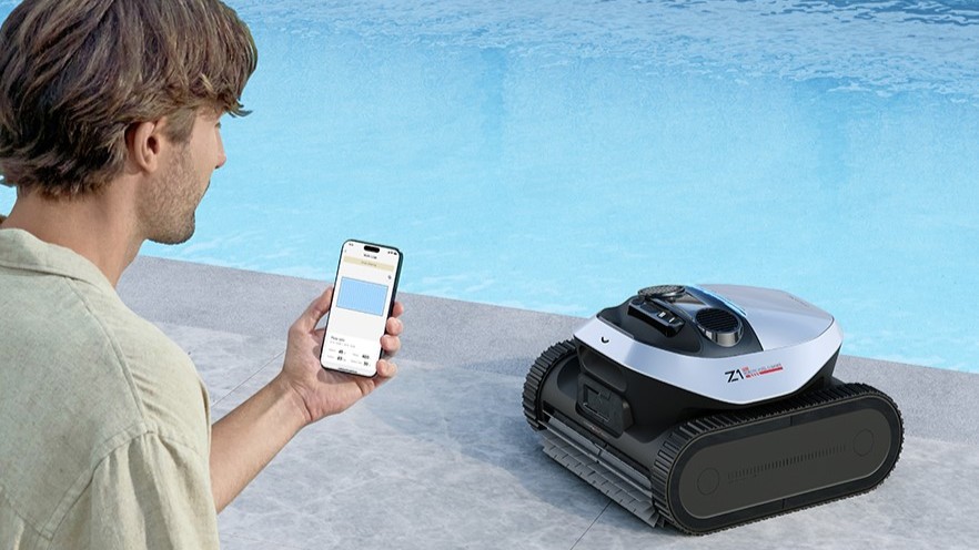 Dreame Z1 Pro pool-cleaning AI robot