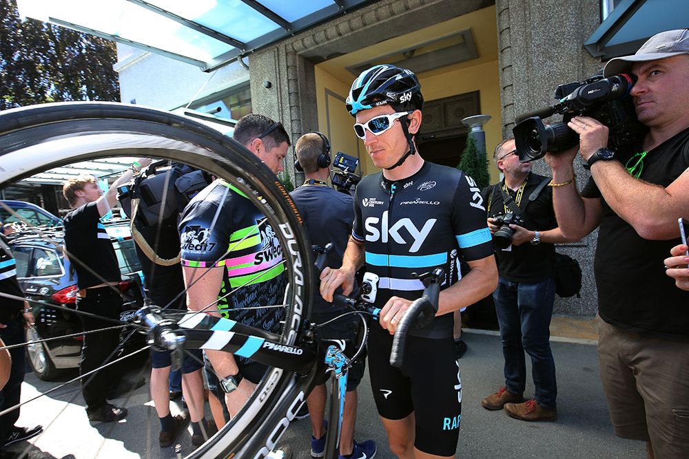 Team Sky's Geraint Thomas
