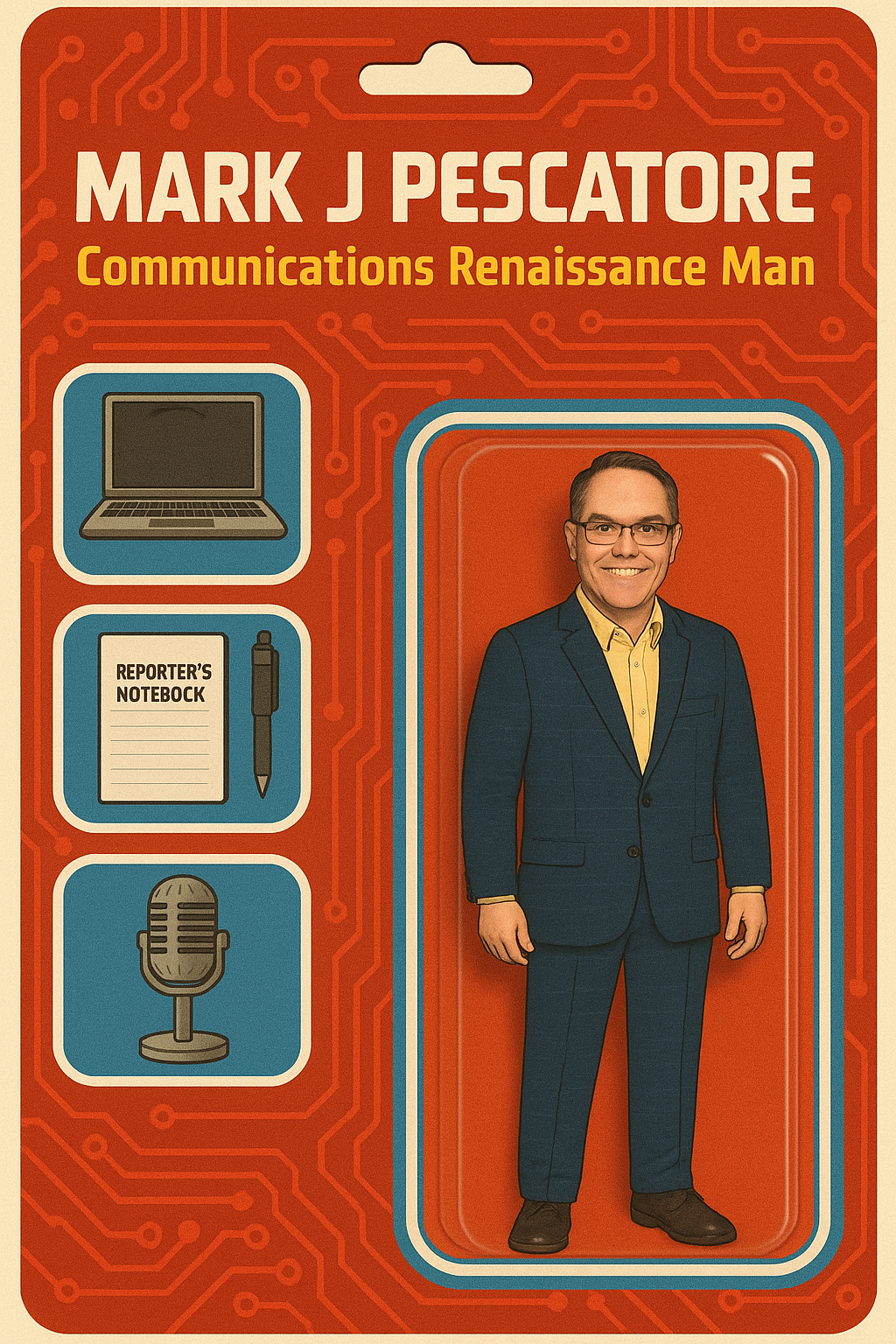 Mark J. Pescatore action figure