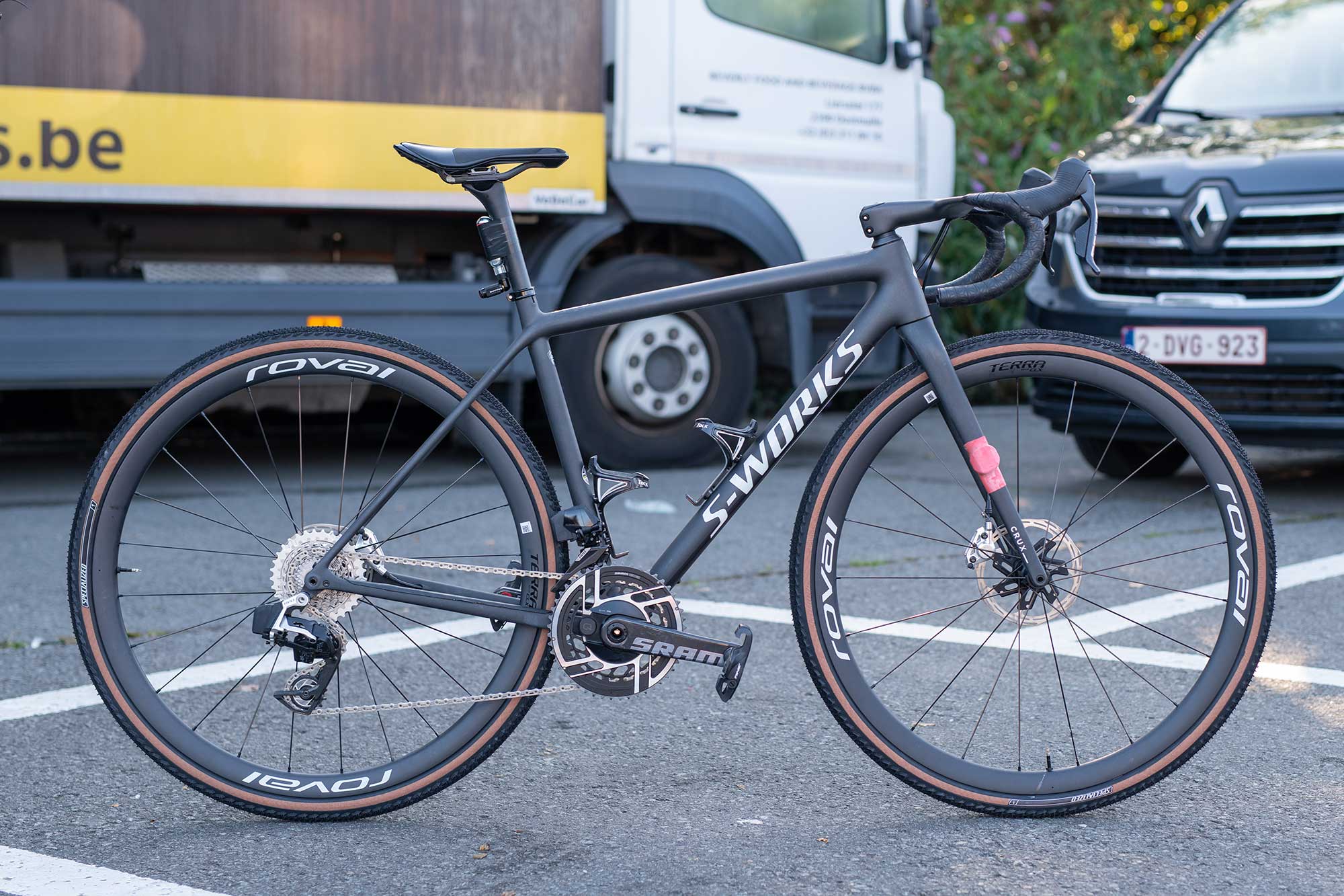 Lotte Kopecky's S-Works bike for the Gravel World Championships.