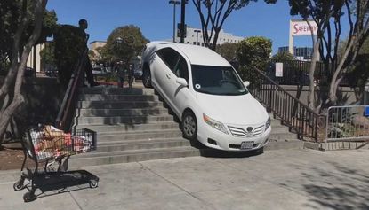 Uber driver blames app for directing him down a flight of stairs