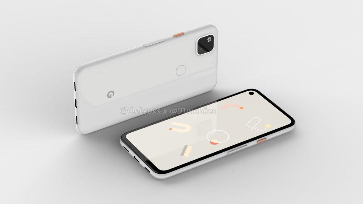 Pixel 4a render