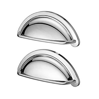 B&Q chrome cup handles