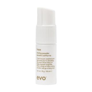 Evo Haze Styling Powder Spray Recarga de pó - Spray de textura de cabelo tocável - Volumizante com acabamento fosco, para cabelos finos - 10g / 50ml