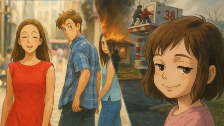 Popular memes recreated in a Studio Ghibli art style in ChatGPT