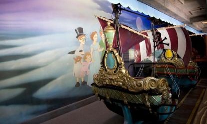 Disneyland's Peter Pan ride 