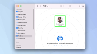 How to airdrop on Mac