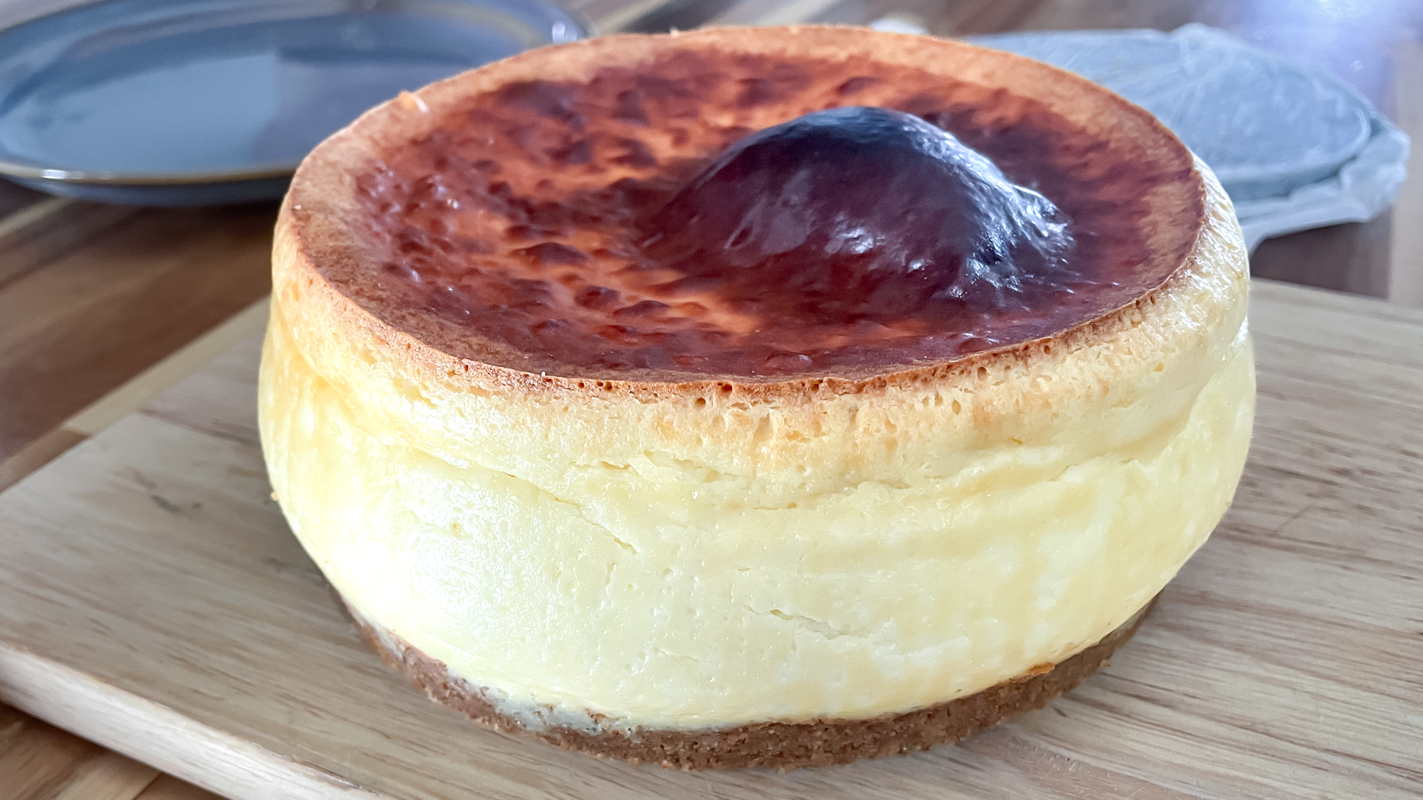 Cheesecake made with the Cosori Iconic Air Fryer