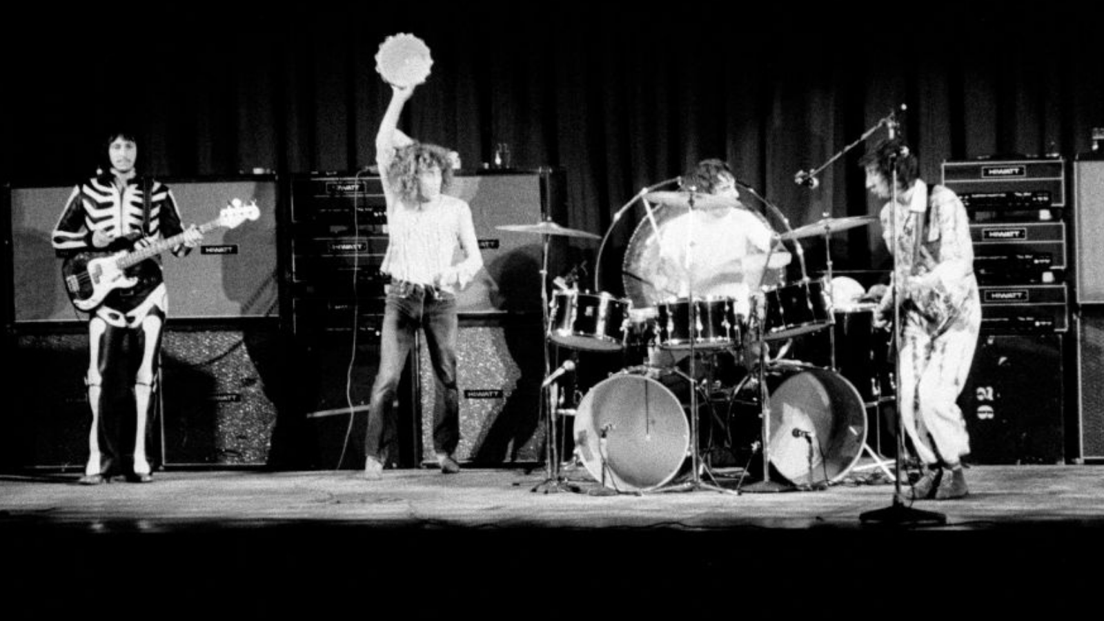 The Who in Copenhagen, Denmark in September 1970