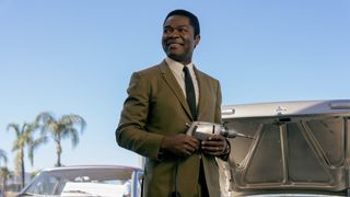 Government Cheese is an Apple TV Plus comedy starring David Oyelowo as Hampton Chambers (above).