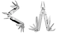 LEATHERMAN BOND multitool with various blades opened out