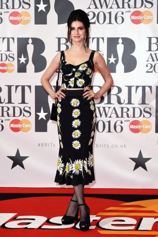 Tali Lennox At The Brit Awards 2016