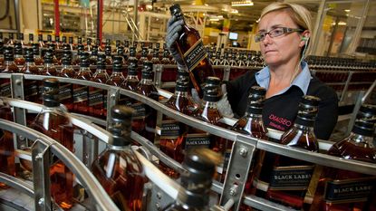 Diageo bottling plant