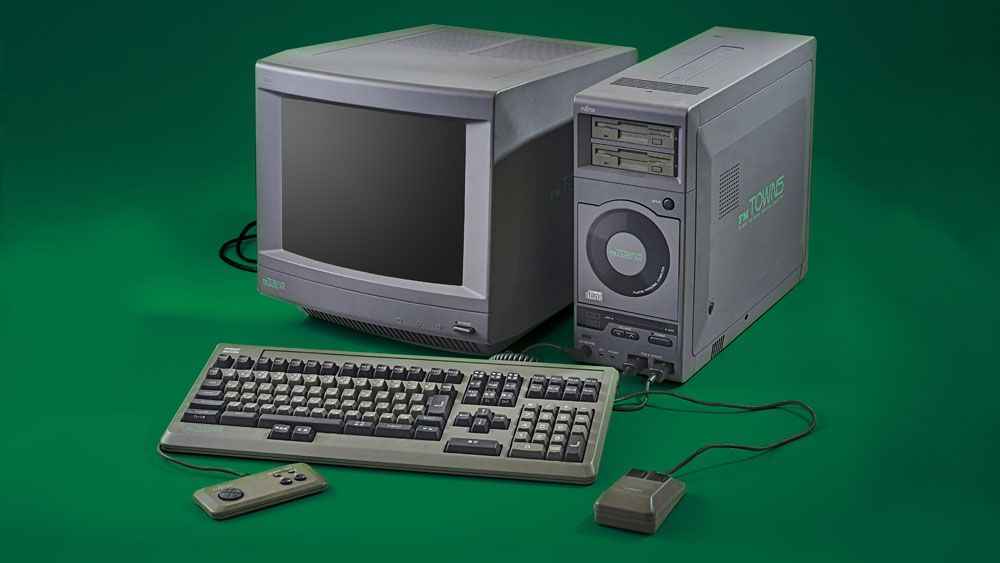 A retro gaming PC