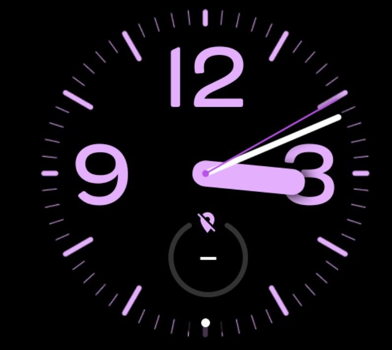 Wear OS 4 Material You dynamic colors