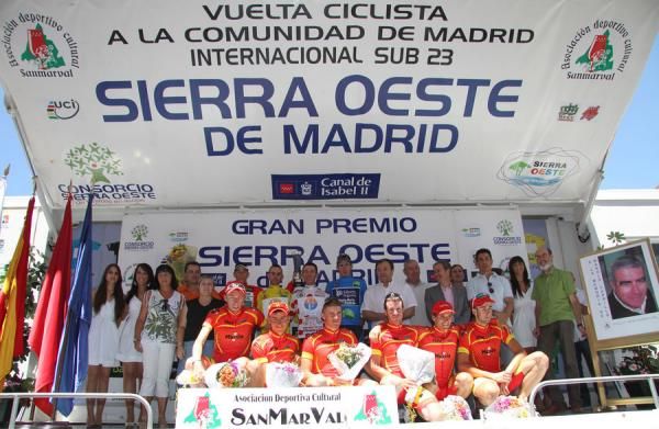 Teams classification winners Selecci&oacute;n Espa&ntilde;ola Sub23.