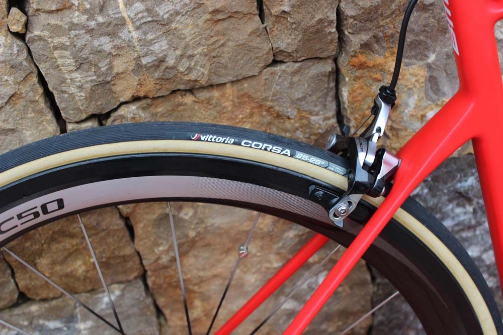 Vittoria has replaced Continental as tyre sponsor