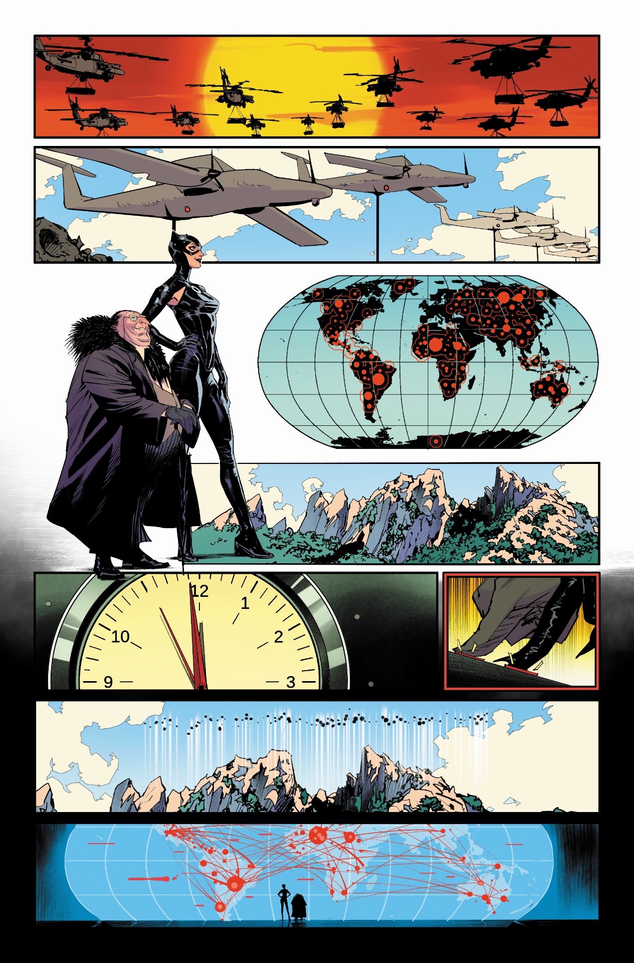 Gotham Şehri Kötüleri Yıldönümü Dev #1