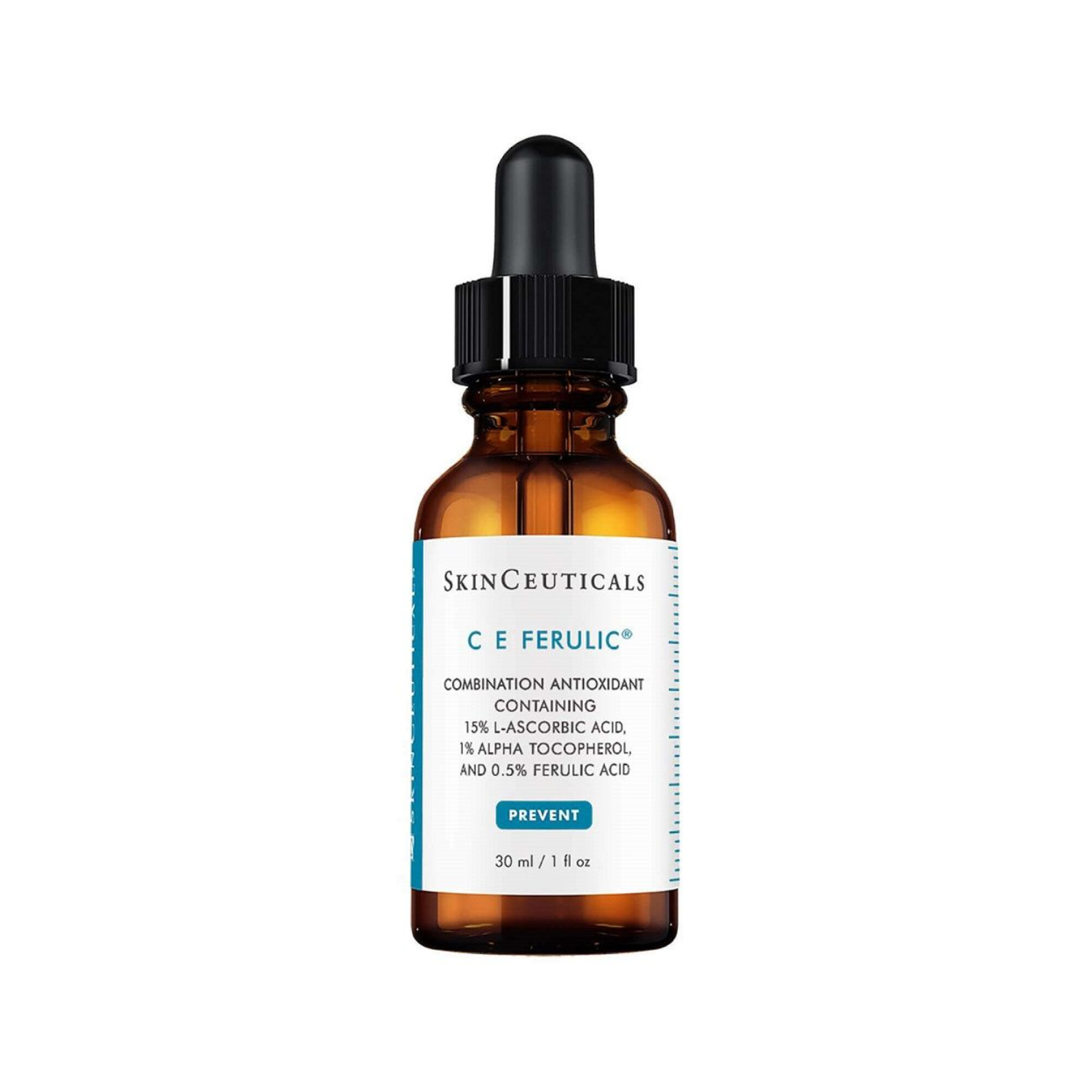 A bottle of SkinCeuticals C E Ferulic serum.