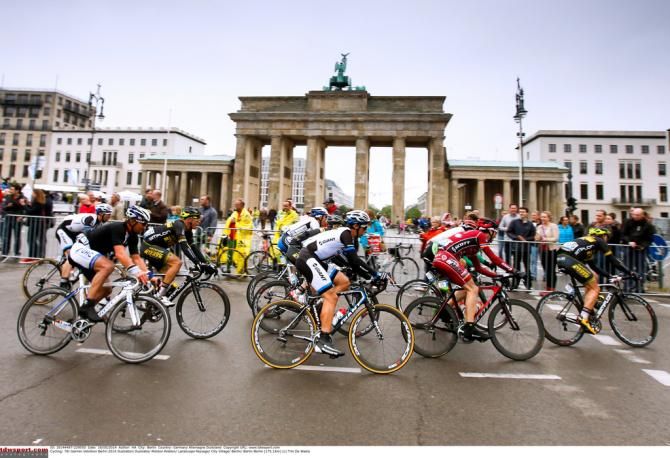 Berlin and the Brandenburg Gate on display