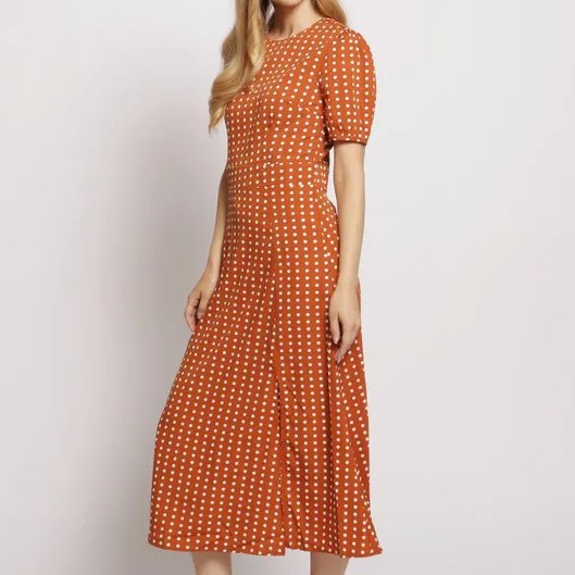 Cutie London Polka Dot Maxi Dress