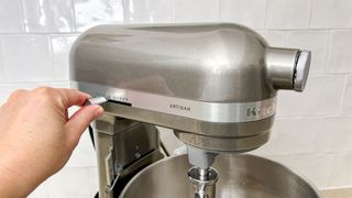 Speed dial on the KitchenAid 7-Quart Stand Mixer