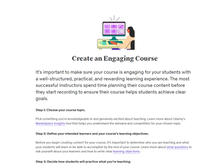 Udemy instructor feature