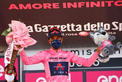 Egan Bernal at the 2021 Giro d'Italia