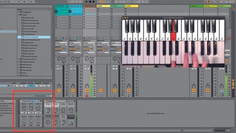 How to make a track in Ableton Live 11 Lite: creating easy chords with ...