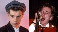 Neil Tennant and John Lydon