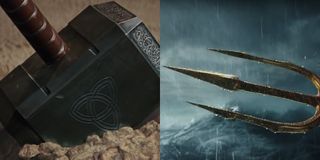 Who will win: Thor's hammer or Aquaman's trident?