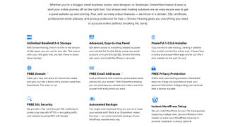 Bluehost vs DreamHost - ITProPortal 4 DreamHost features screenshot