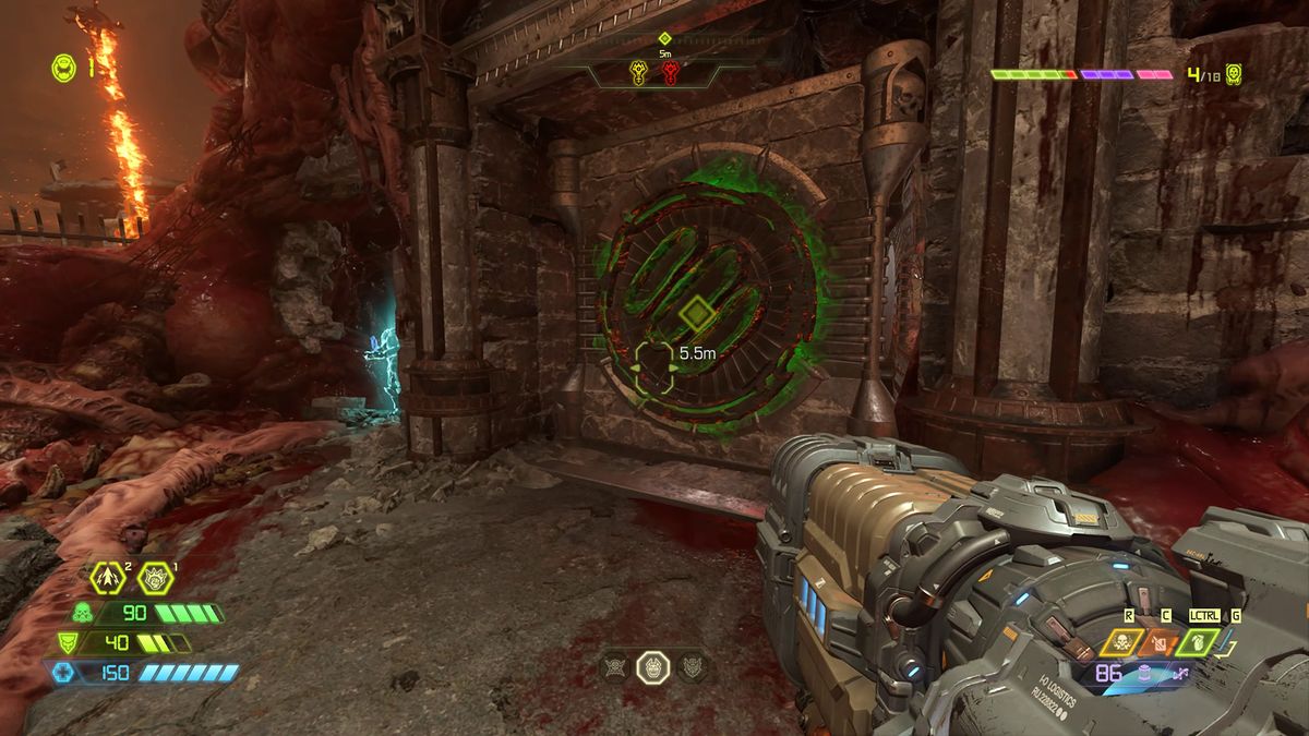 Doom Eternal Super Gore Nest Praetor Suit Point