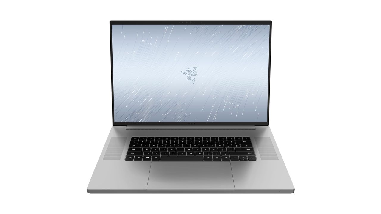Renders of the Razer Blade 18 Mercury edition gaming laptop.
