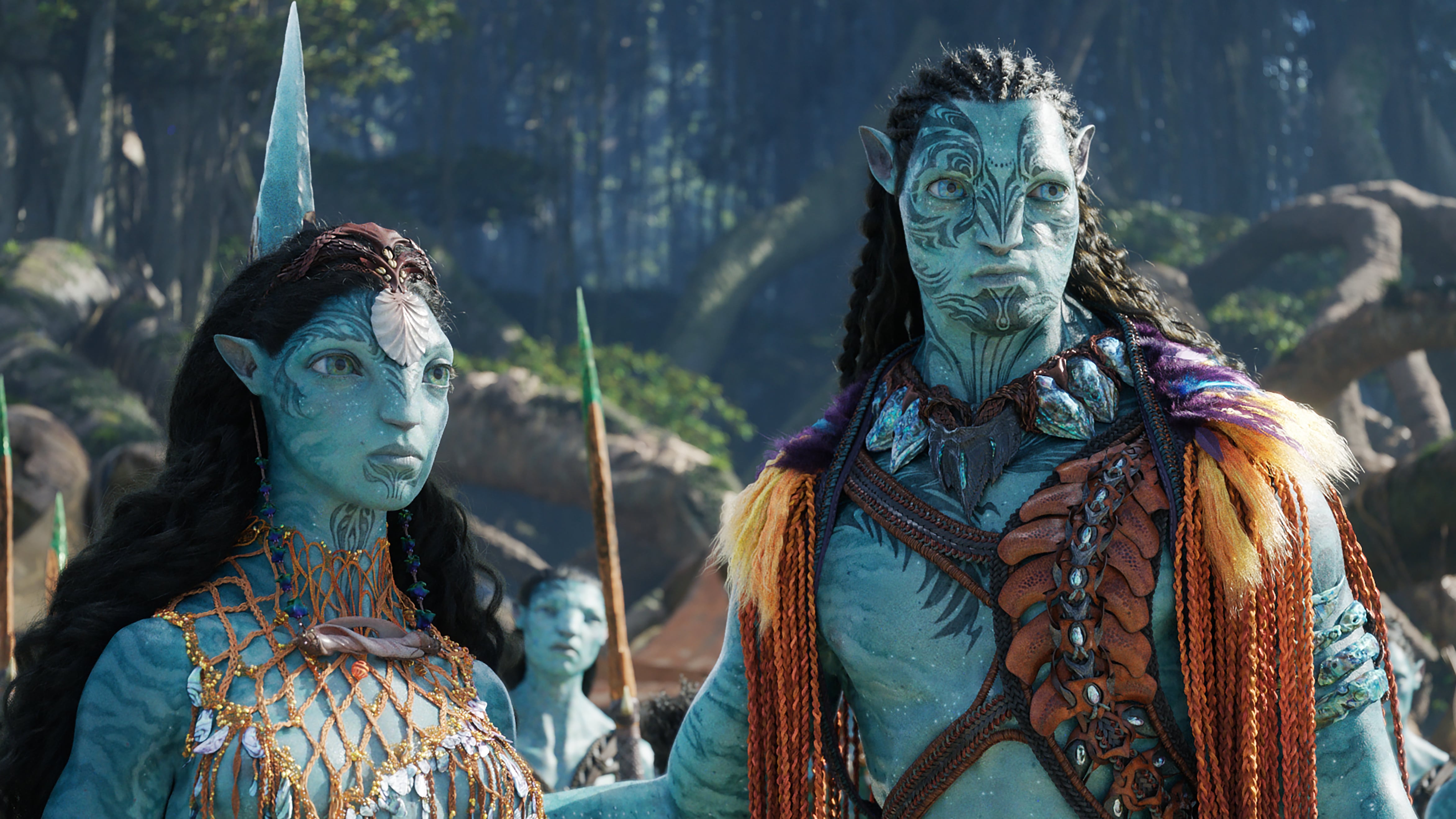 Tonowari and Ronal in Avatar: The Way of Water