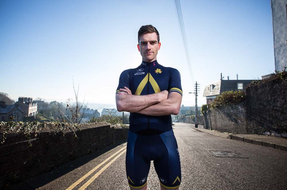 The blue kit outdoors