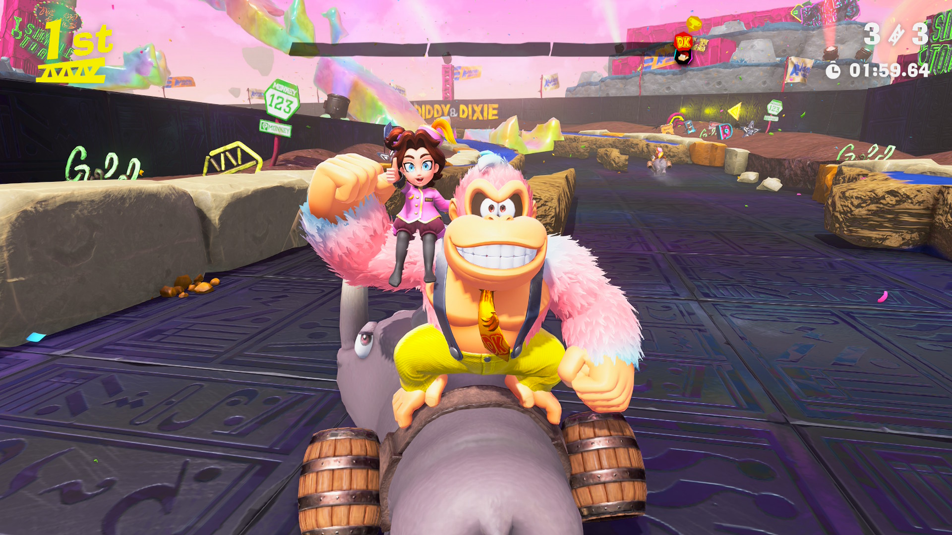 Donkey Kong Bananza.