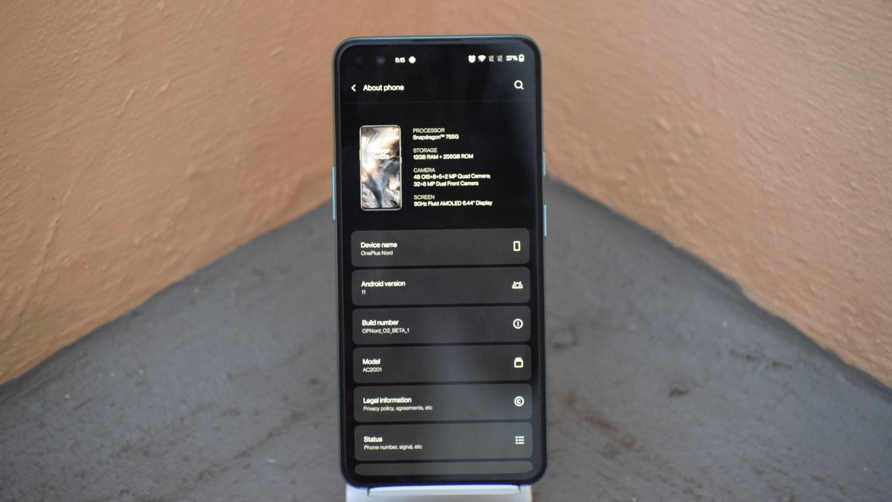Android 11 for OnePlus Nord
