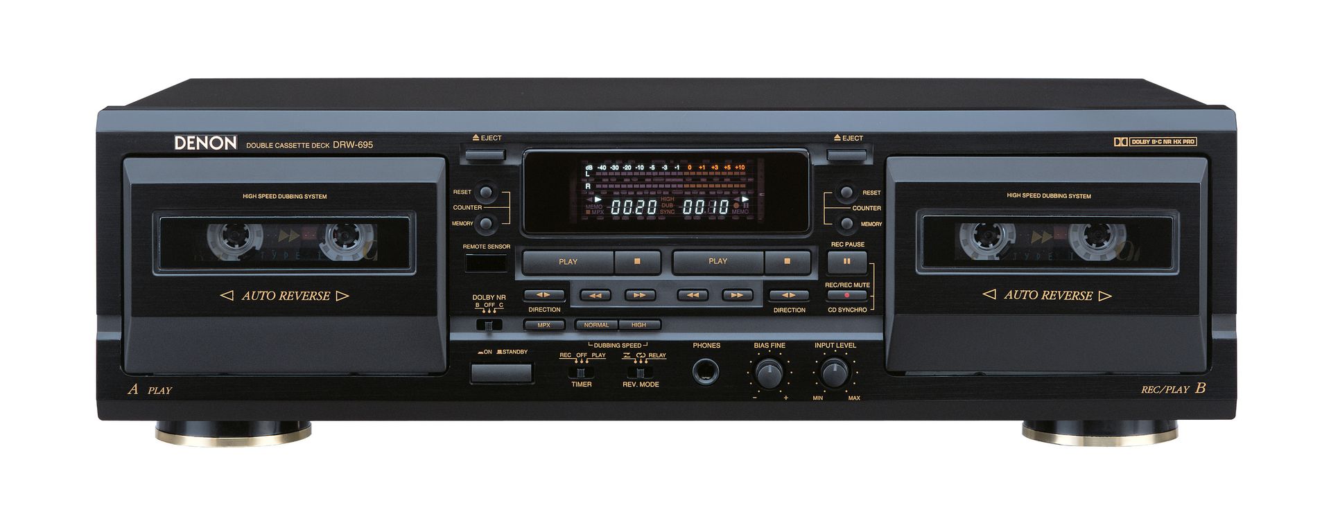 Denon DRW-695 Cassette Deck