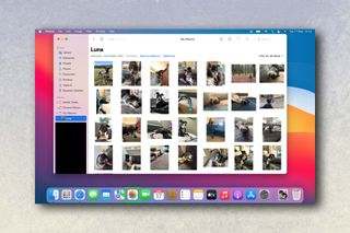 Screenshots showing how to transfer photos from an iPhone to Mac using iCloud