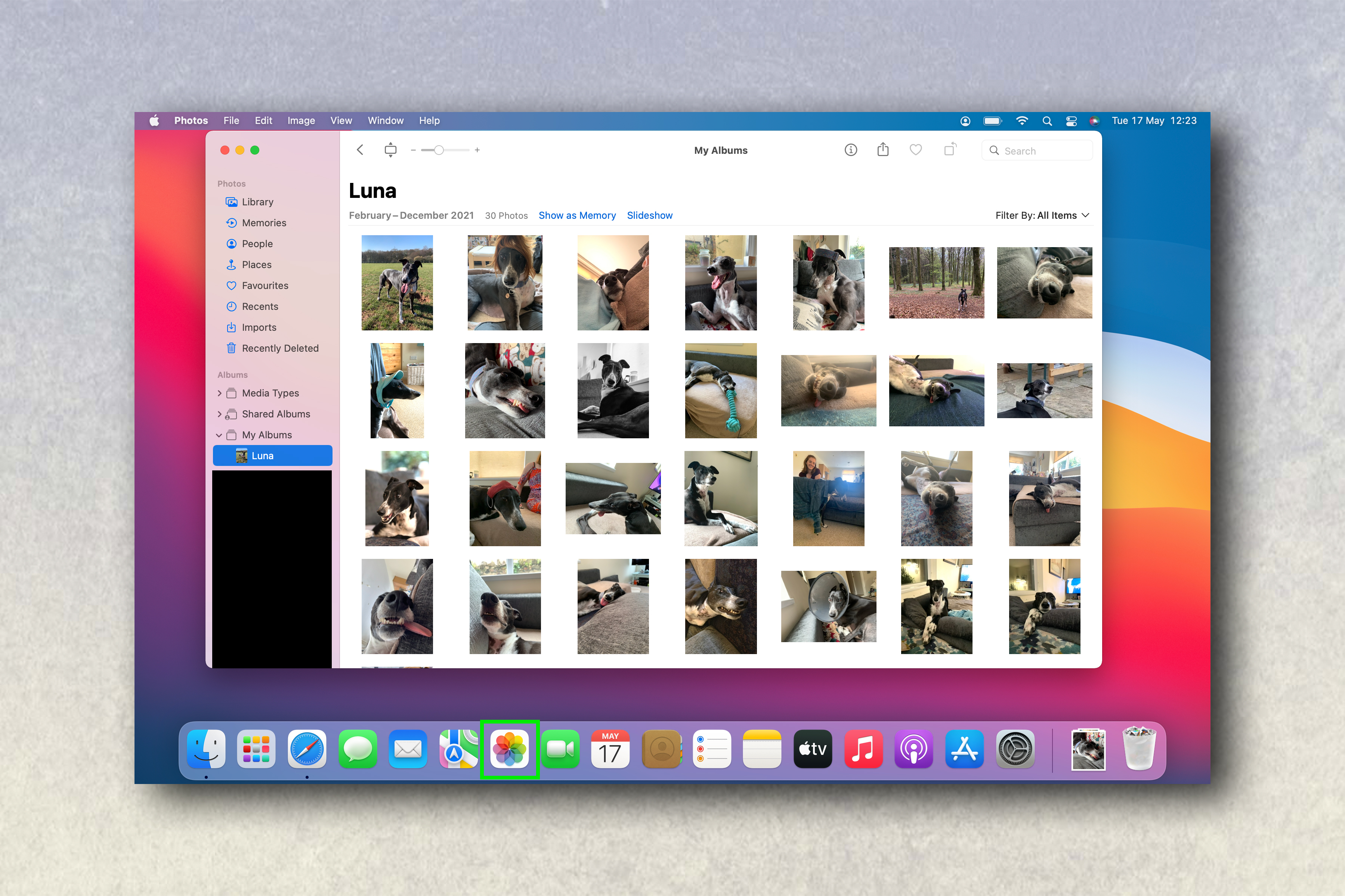 Screenshots showing how to transfer photos from iPhone to Mac using iCloud