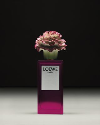 Loewe Earth perfume with a Lladró flask topper