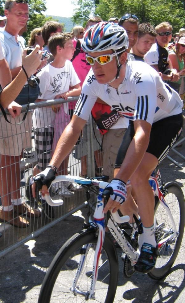 British national champion Geraint Thomas (Team Sky)