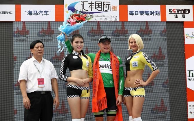 Moreno Hofland (Belkin) retains the green jersey