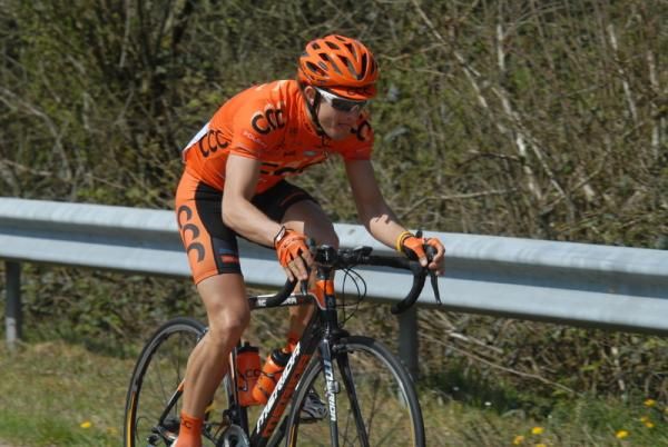 Tomasz Repinski (CCC Polsat) has a dig